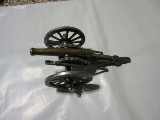 Vintage Brass Metal Toy Cannon