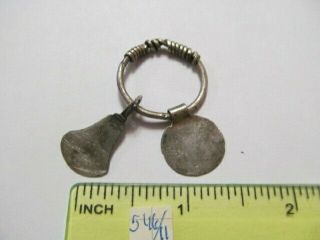Ancient Silver Amulet " Ax " Vikings,  Kievan Rus 9 - 11 Ad № 546/11.