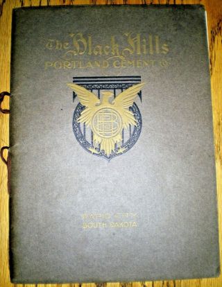 1906 BLACK HILLS PORTLAND CEMENT RAPID CITY,  S.  D.  BUILDING APPLICATIONS 2
