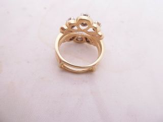 14ct gold 1ct diamond ring,  14k 585 3