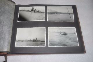 China Tour Photo Album - Italian Cruiser Libia - 1920 ' s - Peking Shanghai Chefoo 3