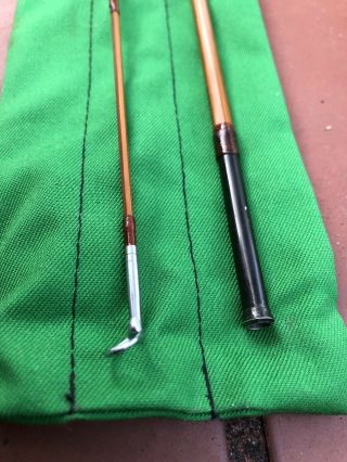Orvis Impregnated Bamboo Fly Rod 7 1/2’ 6wt 4