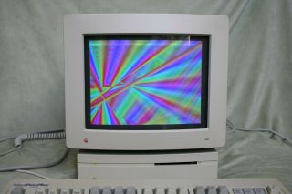 Vintage Apple M0360 Macintosh Iisi Applecolor High - Resolution Rgb Monitor M1297