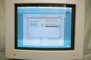 Vintage Apple M0360 Macintosh IISI AppleColor High - Resolution RGB Monitor M1297 2