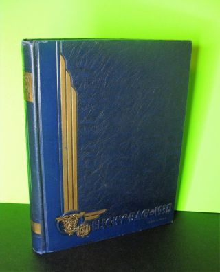 Vintage - 1935 Lucky Bag ☆ United States Naval Academy ☆ Yearbook Annual,  Ads