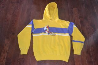 Vintage 1992 Polo Ralph Lauren Sailing Team Hoodie Sweatshirt Cp - Rl93