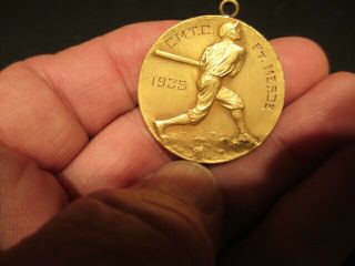 1935 Baseball Medal Fort Meade Md Citizens Military Training Corps