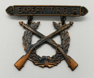 Usmc Haitian Rifle Expert Badge Gendarmerie Ww1