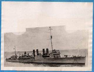 1923 Us Navy Destroyer Dd - 296 Uss Chauncey Lost Honda Point Disaster Press Photo