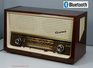 Vintage Tube Radio Telefunken Opus 2004 Stereo - 1959 Made In Germany