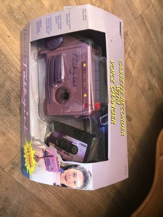 Rare Vintage 90s Deluxe Talk Girl Talkgirl Recorder Cassette Tape Home Alone 2