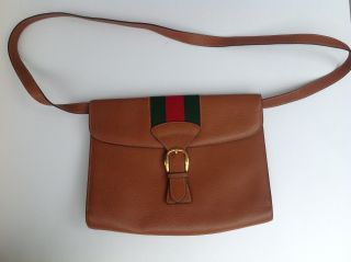 Authentic Vintage Gucci Shoulder Women Handbag Purse