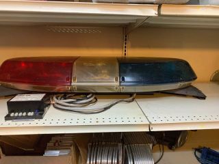 Vintage Light Bar Police Fire Ambulance Emergency Beacon