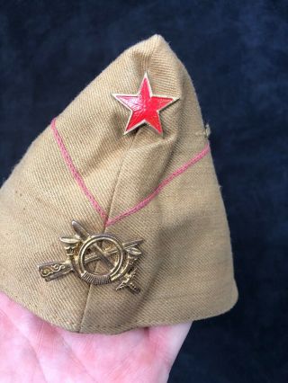 Spanish Civil War Cap Size Unknown Small Maybe 56 Authentic?