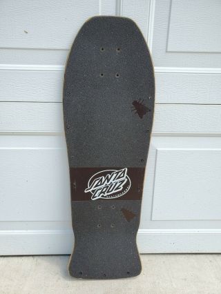 Vintage santa cruz skateboard deck Rob Roskopp V 5