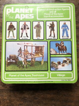 1967 PLANET OF THE APES ACTION FIGURE SOLDIER APE RARE VINTAGE UNPUNCHED 5