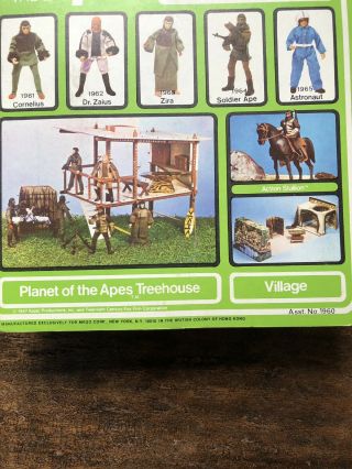 1967 PLANET OF THE APES ACTION FIGURE SOLDIER APE RARE VINTAGE UNPUNCHED 6