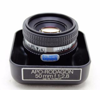 Rodenstock Apo - Rodagon 1:2.  8 F=50mm,  Vintage Enlarger Lens