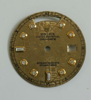 Vintage Rolex President Day Date Dial,  Ref 1803x