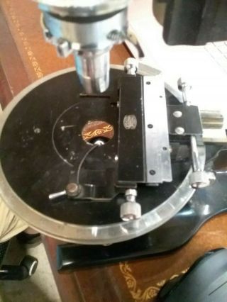 Antique Spencer Buffalo Microscope 167466 - box 12