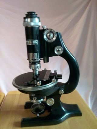 Antique Spencer Buffalo Microscope 167466 - box 8