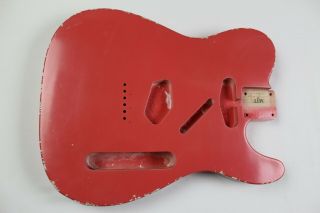 MJT Official Custom Vintage Age Nitro Guitar Body By Mark Jenny VTT Coral 6