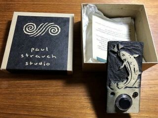 Paul Strauch Studio Doorbell Lighted " Trout/mayfly ".