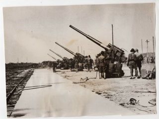 1928 Us Army 105mm Anti - Aircraft Gun Testing At Aberdeen Md News Photo