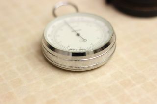 Vintage Lufft Compens Pocket Barometer/altimeter No.  69295 Germany,  Black Case