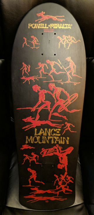 Vintage Powell Peralta Lance Mountain Winged Ripper NOS Full Size Skate Deck 4