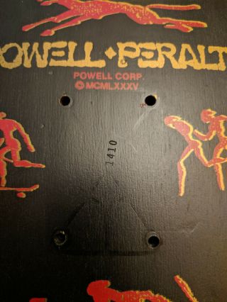 Vintage Powell Peralta Lance Mountain Winged Ripper NOS Full Size Skate Deck 6