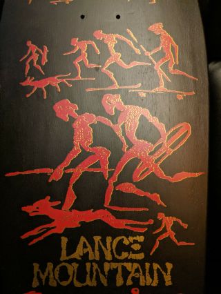 Vintage Powell Peralta Lance Mountain Winged Ripper NOS Full Size Skate Deck 9