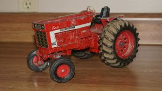 Vintage International Turbo 1066 Ertl Usa Farm Tractor 1/16 Scale