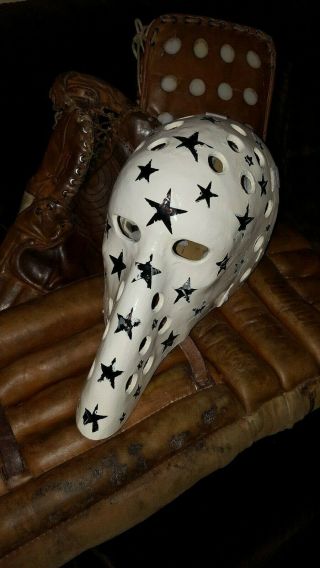 Vintage Michel Dion Style Handmade Real Goalie Mask
