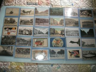 117 Vintage Postcards,  Real Photo Post Cards And Much More,  Old Blotters,  1900s