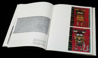 BOOK Pre - Columbian Textiles ancient weaving embroidery Nazca Peru Chancay Chimu 4