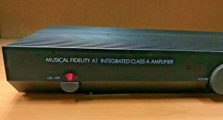 VINTAGE Quality Musical Fidelity A1 Integrated Amplifier 3