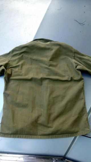 ww2 US hbt shirt size 36R 7