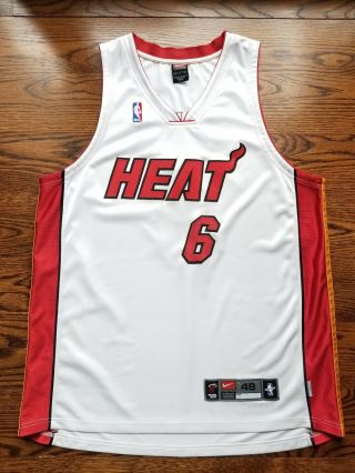 Eddie Jones Miami Heat Nike Authentic Jersey Vintage Rare Lebron Wade Size 48/xl