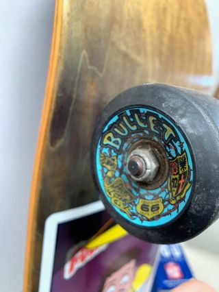 Vintage 1992 Horny Henry FUBK Blind World Industries Natas bullet wheels NR 5