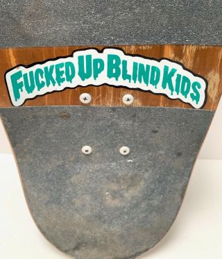Vintage 1992 Horny Henry FUBK Blind World Industries Natas bullet wheels NR 6