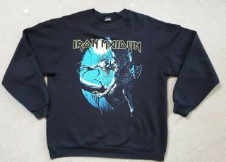 Vintage 1992 Iron Maiden Fear Of The Dark Sweater Shirt Xl