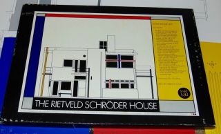 Rare Architectural Model 1983 The Rietveld Schroder House Uncut