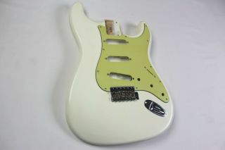 Mjt Official Custom Vintage Age Nitro Guitar Body Mark Jenny Vts Olympic White
