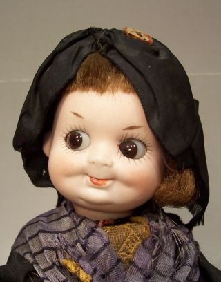 Antique German Bisque Limbach Googly 7 1/2 inch Doll 2