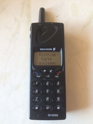 Ericsson Sh 888 Unlock Mobile Phone Collectible Rare Vintage