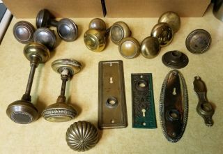Vintage Antique Door Knobs 16 Various Doorknobs