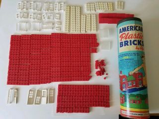 American Plastic Bricks By Elgo Set No.  715