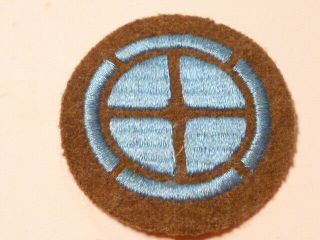 A Pre Ww 2 U S Army 35th Division Embroidered Wool Patch