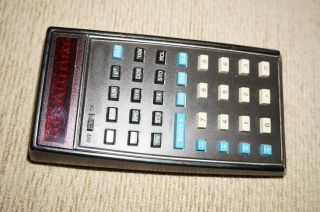 Vintage Hp - 35 Led Scientific Calculator With Case,  Charger,  Papers,  And Box